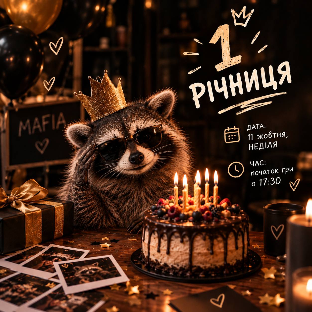 🎭Mafia Birthday Party 🎂