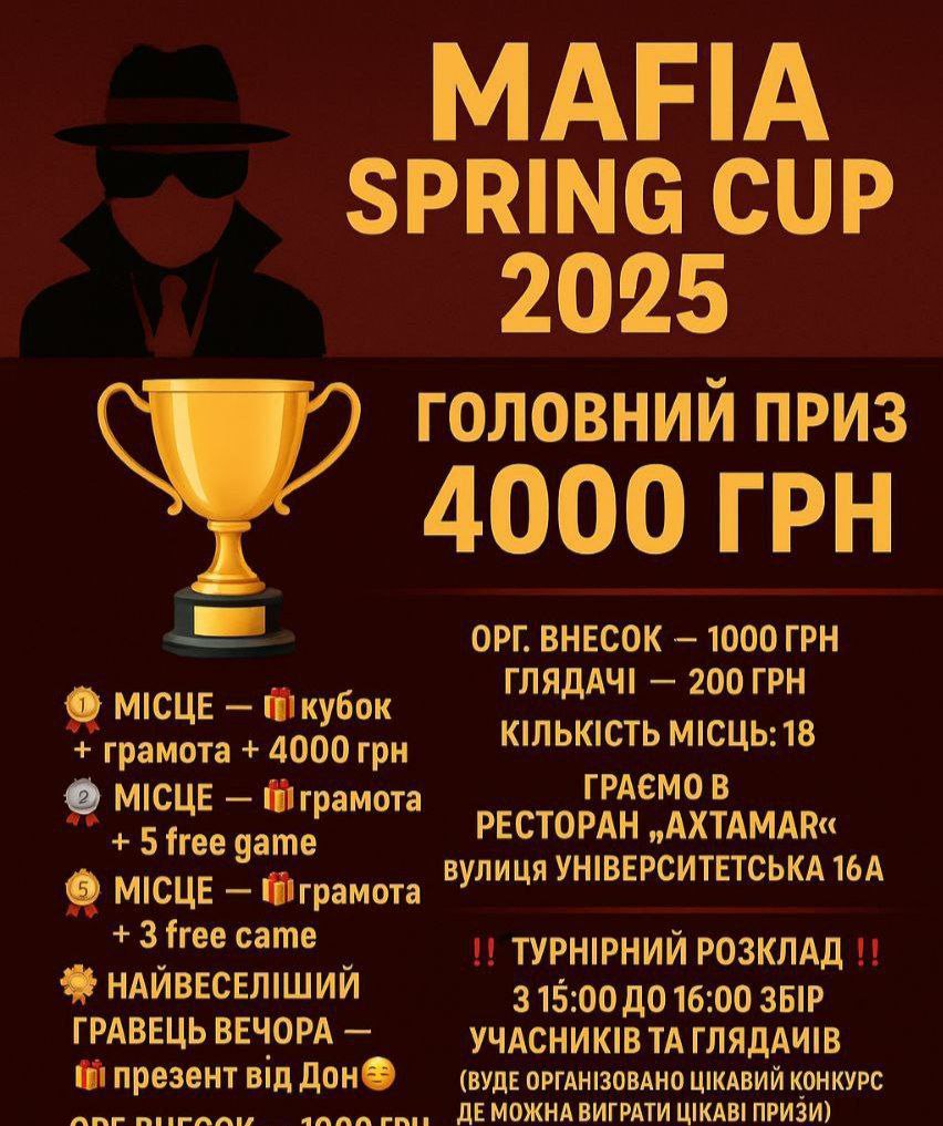 Mafia Spring Cup 2025