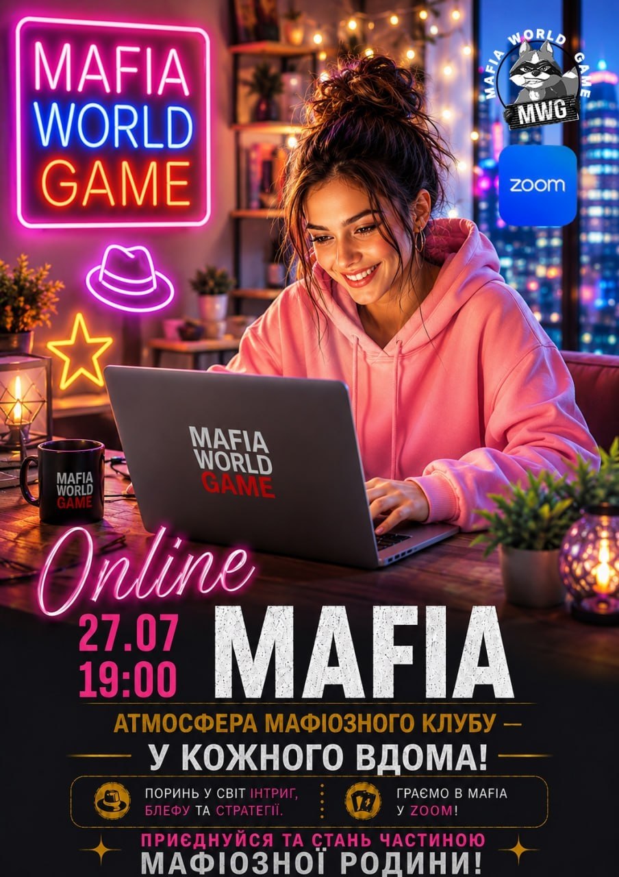 👩🏻‍💻 ONLINE MAFIA